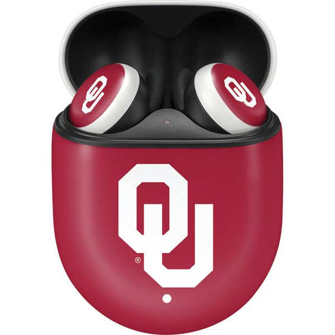 University of Oklahoma Sooners Cracked Google Pixel Buds Skin